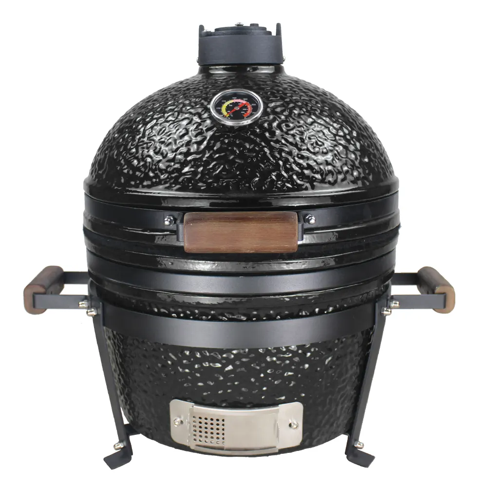 Outdoor Party Wholesale Egg Shaped Ceramic bbq grill Charcoal Smoker barbecue kamado