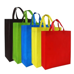 Reusable Eco Friendly Non Woven Shopping Bag Custom Logo Grocery Tote Bag For Supermarket Promotion Packaging Retail Use - Product Image 2