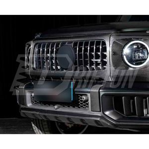 Marco de rejilla de parachoques delantero de fibra de carbono seco para Mercedes Benz Clase G W465 G63 AMG 2024-ON - Product Image 4