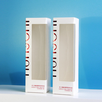 Boîtes pliables personnalisées avec fenêtre transparente, boîtes d'emballage cosmétique, boîtes personnalisées avec fenêtre pour produits quotidiens