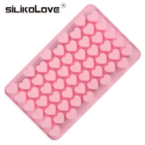2025 nuevo molde de bandeja de hielo creativo de fácil liberación personalizado en forma de corazón de grado alimenticio ecológico - Product Image 2
