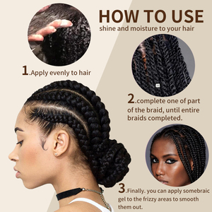 Mousse para Peinar el Cabello Rizado, Control del Frizz, Fijación de la Humedad, Espuma para Cabello Rizado y Texturizado - Product Image 5