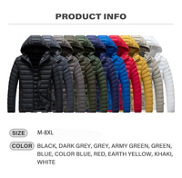 Veste à capuche décontractée pour homme en nylon vert olive, épaisse et chaude, pour l'hiver et les trajets quotidiens, vente en gros OEM/ODM pour usine de vêtements