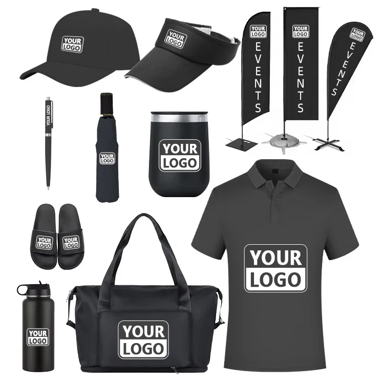 2024 Brindes promocionais com logotipo Corporate Gift Set Publicidade Eventos Itens Conjuntos Presente Para Personalizado