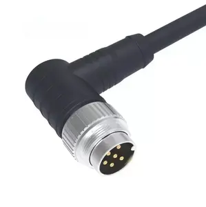 Ce Certification M16 Connector Moulding Cable Plug Injection Molding Male Plug With Cable