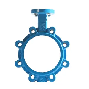 OEM Green Sand Automatic Production Line Cast Iron Butterfly Valve Body