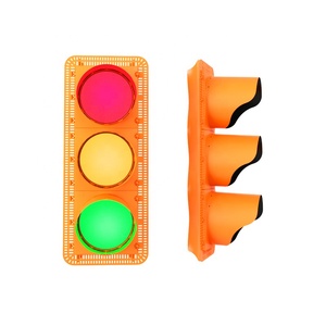 Semáforo de 300 mm, AC220V, Rojo, Verde, Amarillo, Señal de Parar y Continuar, con Carcasa Metálica - Product Image 1