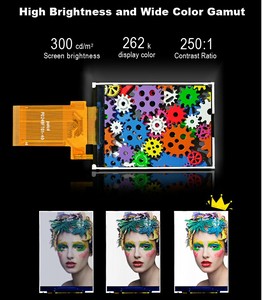 Polcd <span class=keywords><strong>Transflective</strong></span> 2.4 inch 20pin SPI MCU <span class=keywords><strong>LCD</strong></span> Bảng điều chỉnh st7789t3 240*320 TFT <span class=keywords><strong>LCD</strong></span> mô-đun hiển thị - Product Image 2