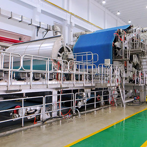 <span class=keywords><strong>Machine</strong></span> de fabrication de papier blanc Fourdrinier Équipement de papier à lettres 100T Ligne de production de papier de copie culturelle 200T - Product Image 2