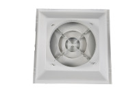 Diffuseur de plafond carré moderne à circulation d'air en T 24x24 pour usage hôtelier