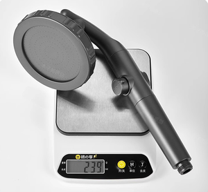 Cabezal de <span class=keywords><strong>ducha</strong></span> de lluvia de alta presión ajustable de plástico ABS al por mayor para Hoteles Apartamentos con inodoro de codo giratorio - Product Image 6