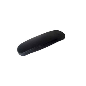 Accoudoirs en cuir PU noir P54, bord fixe, garni de mousse, ensemble de 2 pièces pour chaises de jeu, accessoires de mobilier de bureau - Product Image 4
