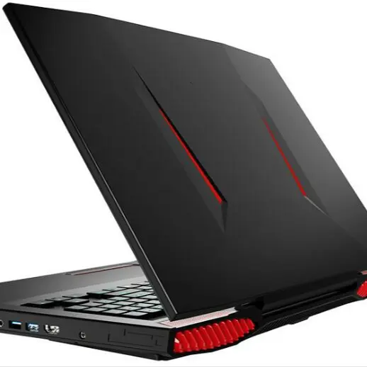 17 pollici i7 7700HQ DDR4 32GB di RAM 1TB SSD grande schermo del computer portatile di gioco con 6GB grafica discreta carta e 5 colori tastiera retroilluminata