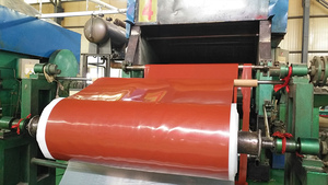 High Abrasion <strong>Rubber</strong> Red Natural <strong>Rubber</strong> Lining 0.98g/cm&sup3; 38Shore <strong>a</strong> - Product Image 5