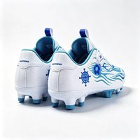 Chaussures de football pour enfants, crampons en caoutchouc, tige synthétique, doublure en coton, chaussures d'entraînement pour l'école primaire
