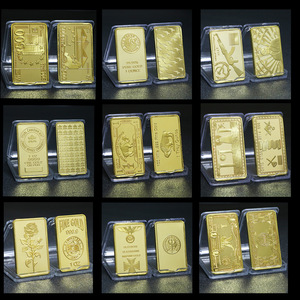 Groothandel gegraveerde UV-geprinte ijzeren metalen vergulde herdenkingsmunt vrijmetselaars 1776 - Product Image 3