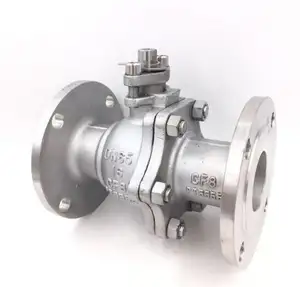 stainless steel 304 316 manual flanged turnnion ball valve Q41F-16P DN15 DN20 DN25 DN32 DN40 PN16