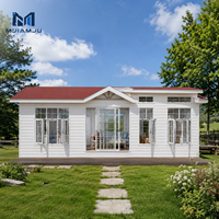 Maison préfabriquée moderne en panneaux sandwich EPS, villa modulaire de luxe, bureau, hôtel, abri pour voiture, maison, installation facile, imperméable