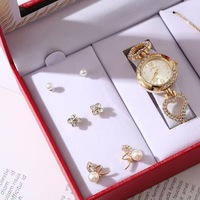 Coffret cadeau pour la fête des mères, la fête des amoureux et la fête de la chine, montre et bijoux assortis, collection de luxe haut de gamme, vente en gros