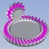 Servicio de Ingeniería Inversa con Escaneo 3D Personalizado, Mecanizado CNC para Piezas de Repuesto Mecánicas de Cajas de Engranajes Industriales y Agrícolas