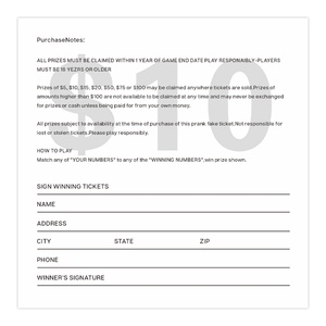 Tarjetas de Raspar Coloridas para Lotería, Papel Negro, Impresión Digital, Superficies Personalizadas para Impresión de Boletos de Lotería - Product Image 4