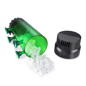 유동층 이동 침대 필터 버블 바이오 미디어 반응기 수족관 물고기 탱크 공기 돌 스폰지 필터 - Product Image 2