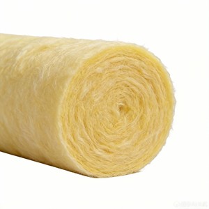 Rollo de Manta de Lana de Vidrio Absorbente de Sonido a Precio de Fábrica, Aislamiento Acústico para Paredes y Techos de Estructura de Acero, Resistente al Fuego - Product Image 2