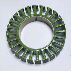 OD61.5 ID35.5 24P علامة تجارية FX ارتفاع متراكب 12.3 مم تخصيص ODM OEM قطع غيار محركات صفائح فولاذ السيليكون المصفوفة للمحركات الثابتة والدوارة - Product Image 1