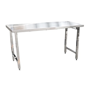 Tùy chỉnh kích thước ráp thép không gỉ bàn làm việc thương mại nhà bếp gấp bàn làm việc nhà hàng khách sạn lưu trữ nhà - Product Image 1