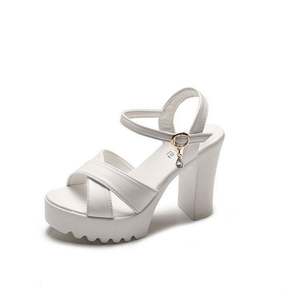 Sandalias de Plataforma con Tacón de Cuña para Mujer, Modelo J0220, Populares para el Verano - Product Image 4