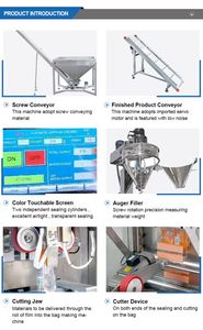 Factory Price Wheat Flour Fillet Automatic Packaging Machine For Powder Detergent - Product Image 2