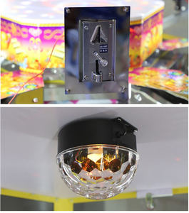 6 người chơi đồng xu Pusher Máy <span class=keywords><strong>Arcade</strong></span> vé mua lại trò chơi để bán sang trọng cao đánh funpark giao diện điều khiển đảo kho báu Dozer - Product Image 5