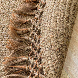 Mandala <span class=keywords><strong>Tapis</strong></span> demi-<span class=keywords><strong>rond</strong></span> <span class=keywords><strong>Tapis</strong></span> en fibres naturelles 2X3 Zone lavable 6X9 Petit <span class=keywords><strong>tapis</strong></span> <span class=keywords><strong>de</strong></span> <span class=keywords><strong>salle</strong></span> <span class=keywords><strong>de</strong></span> <span class=keywords><strong>bain</strong></span> gris Boho Bio 8X10 - Product Image 2