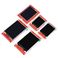 Modul Layar LCD TFT 1.44/1.8/2.0/2.4/2.8 Inci IPS 7Pin Layar SPI ST7735/ILI9341 Panel Sentuh Driver 320X240 untuk Arduino ESP32