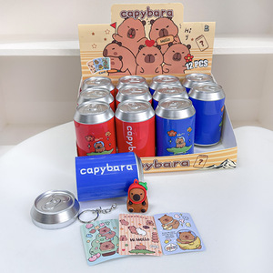 Mới Stich Keychain mù hộp pikaochu viên nang não thối đồ chơi bất ngờ Ba lô Keychain dây capybara LBB mù Hộp Búp bê đồ chơi - Product Image 2