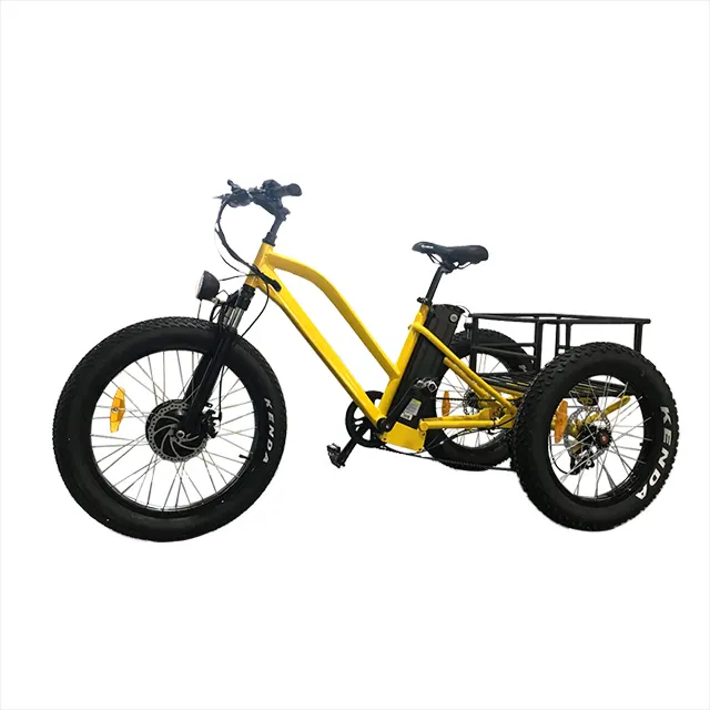 500W 3 wheel electric car motorcycle cargo bike for sale