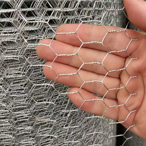 Dayanıklı Ağır Hizmet Tipi PVC Kaplı Gabion Kuş Kafesi Kaplamaları Örgü Kafes Filesi Kıvrımlı Teknikle Bükme ve Kesme İşlemleri İçin - Product Image 2