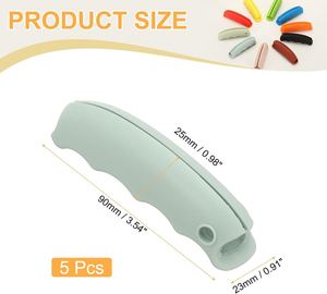 Asa Ergonómica de Silicona de Alta Calidad para Bolsas de Compras, con Agarre Antideslizante y Orificio para Llavero para Fácil Transporte - Product Image 2