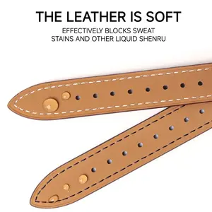 Dragonne Correa montre remplacement Miband 8 bracelet en cuir pour Xiaomi Mi Band 8 NFC Bracelet de <span class=keywords><strong>sport</strong></span> Pulseira pour Mi Band 8 bracelet - Product Image 4