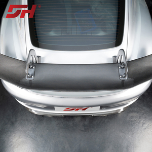 Vente flash - Aileron arrière en fibre de carbone sèche <span class=keywords><strong>GT4</strong></span> RS adapté à la <span class=keywords><strong>Porsche</strong></span> 718 Cayman 981/982 2012-UP - Product Image 3