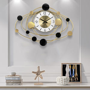 Horloge murale minimaliste créative décorative moderne de luxe matin <span class=keywords><strong>soleil</strong></span> pour salon bureau boutique - Product Image 2