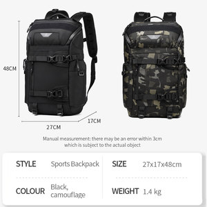 OZUKO 9617 Mochila de Viaje Antirrobo para Patineta, Multifuncional, Informal, para Senderismo, con Compartimento para Portátil de 15.6 Pulgadas - Product Image 6