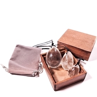 Œufs de Yoni en Agate Rouge Naturelle HY, Pierres Semi-Précieuses, pour la Beauté et le Bien-être Personnel, Ensemble de Produits pour Adultes, Cadeau