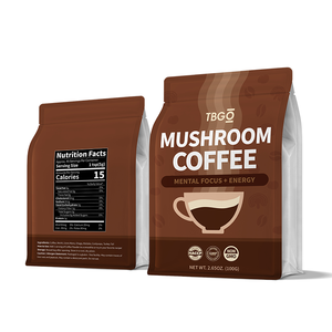 Set de Regalo de Café con Hongos Gourmet Clásico TBG OEM, Café Instantáneo en Polvo sin Nueces con Sabor a Avellana y Vainilla, en Caja Premium para Regalo - Product Image 3