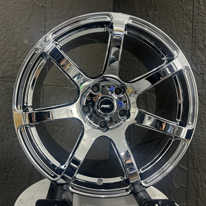 Jantes Roc Custom Chrome T7r 17 18 19 pouces concaves forgées 5x114.3 pour Subaru WRX STI <span class=keywords><strong>Nissan</strong></span> Silvia <span class=keywords><strong>Nissan</strong></span> 370Z - Product Image 2