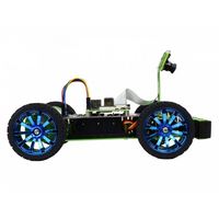 Waveshare PiRacer, Robot de Carreras con IA Impulsado por Raspberry Pi 4, Compatible con el Proyecto DonkeyCar