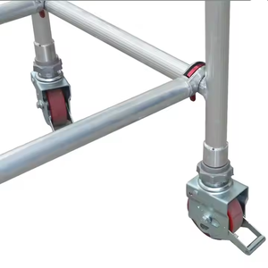 Trung Quốc Nhà Sản Xuất Dễ Dàng Di Động Nhôm Thang 6M Giàn Giáo Tháp Cho Xây Dựng Xây Dựng - Product Image 6