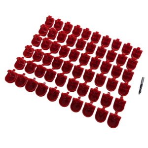 60 Kits de coupelles d'eau automatiques en plastique PP avec embout de perçage pour l'élevage de volailles (poulets, canards, perroquets, pigeons) - Product Image 4
