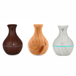 130Ml Mini Air Diffuser Mushroom Wood Grain Humidifier Perfume Diffuser Portable Electric Fragrance <strong>Essential</strong> Oil Aroma Diffuser - Product Image 6