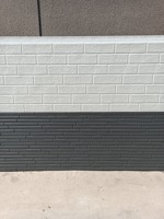 Façade décorative de haute qualité panneau sandwich en polyuréthane polystyrène sculpté en métal panneau sandwich extérieur revêtement en métal pour maison